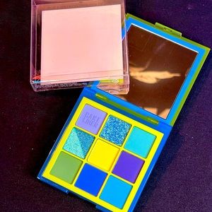 Huda Beauty Color Block Obsessions Blue & Green BNIB